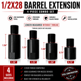 Barrel Extenders – VORTEX CHOKE LLC / DBA HOLY GRIPS