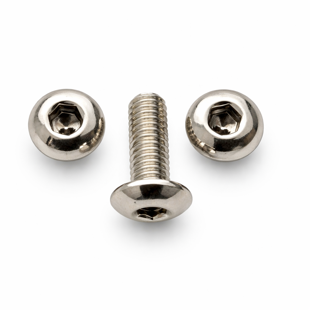 2-Pack Grip Screws (Nickel) for Browning Hi-Power – Hex Socket – Nicke ...