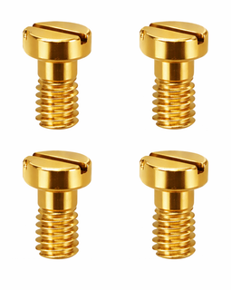 Grip Screws for Bersa Thunder 380 / Plus / Combat – Polished Gold Plated – 4 Pack
