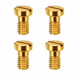 Grip Screws for Bersa Thunder 380 / Plus / Combat – Polished Gold Plated – 4 Pack