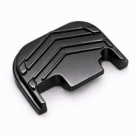 Black Chevron Glock Slide Back Plate – Metal Upgrade Gen 1-4