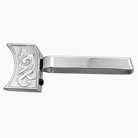 1911 Trigger – Chrome Engraved Shoe with Stainless Steel Bow