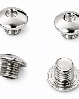 Grip Screws for Para Ordnance 1911 Double Stack – Nickel Plated – Full Size – 4 Pack