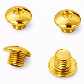 Grip Screws for Para Ordnance 1911 Double Stack – Real Gold Plated – Full Size – 4 Pack