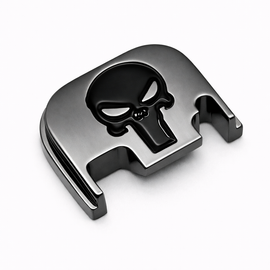Black Skull Glock Slide Back Plate – Metal Upgrade Gen 1-4