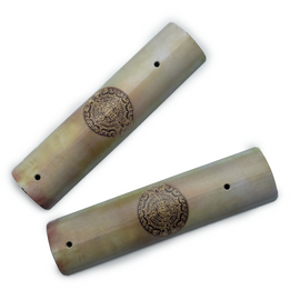 AR-15 / M4 Picatinny Rail Covers – Aztec Calendar Design, Aluminum 6" Panels (Set of 2)