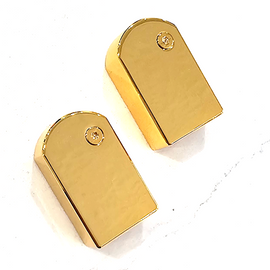 Steel Magazine Extensions – Real Gold Plated – Fits Beretta 92, Taurus PT92, CZ 75, EAA Witness, SAR B6/K2, Canik 55, Jericho 941, RIA 9MM – 2 Pack