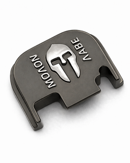 Black Nickel Glock Slide Back Plate – Metal Upgrade Gen 1-4