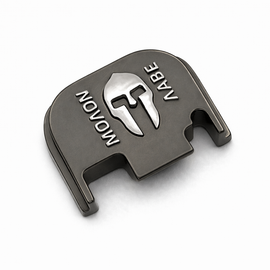 Black Nickel Glock Slide Back Plate – Metal Upgrade Gen 1-4