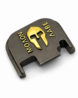 Black Gold Glock Slide Back Plate – Metal Upgrade Gen 1-4