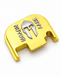 Gold Nickel Glock Slide Back Plate – Metal Upgrade Gen 1-4