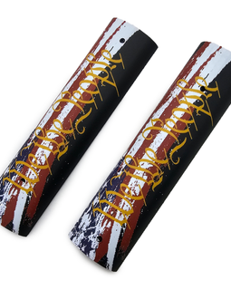 AR-15 / M4 Picatinny Rail Covers – “We The People” American Flag Design, Aluminum 6" Panels (Set of 2)